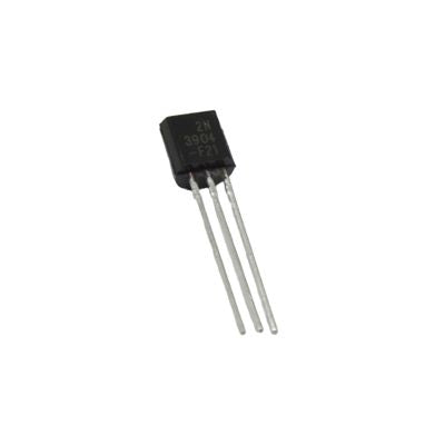 TRANSISTOR NPN 200mA/60V TO-92.      2N 3904.