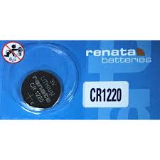 BATERIA DE LITIO CR 1220 TIPO BOTON 3V. RENATA  BAT-CR1220