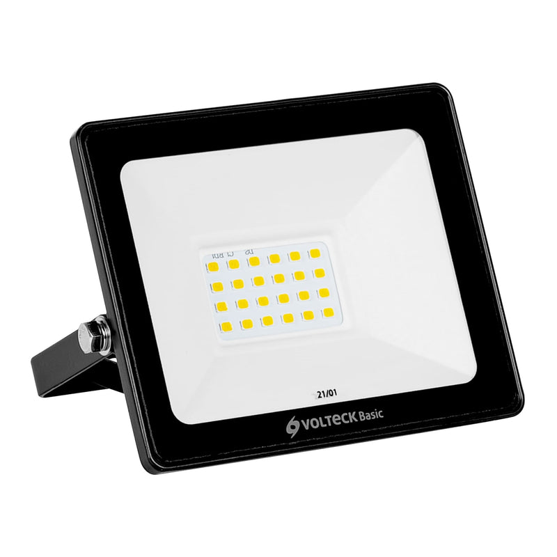 REFLECTOR LED ULTRA DELGADO 20W LUZ CALIDA.                REF-401LC.