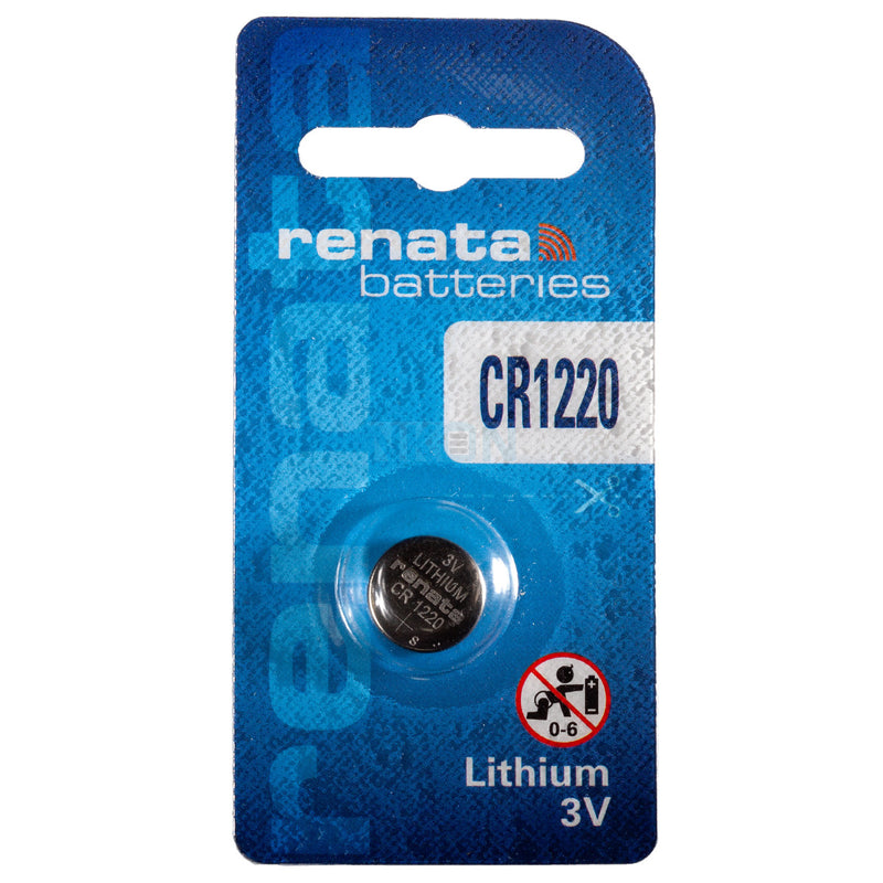 BATERIA DE LITIO CR 1220 TIPO BOTON 3V. RENATA  BAT-CR1220