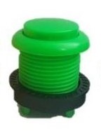 BOTON VERDE DE MAQUINITA CON PUSH BOTON.    835-139