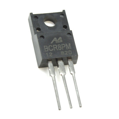 TRANSISTOR TRIAC 8A 600V.                     BCR 8PM.