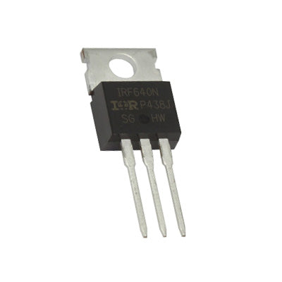 TRANSISTOR MOSFET C-N 18A/200V TO-220.                   IRF640N.