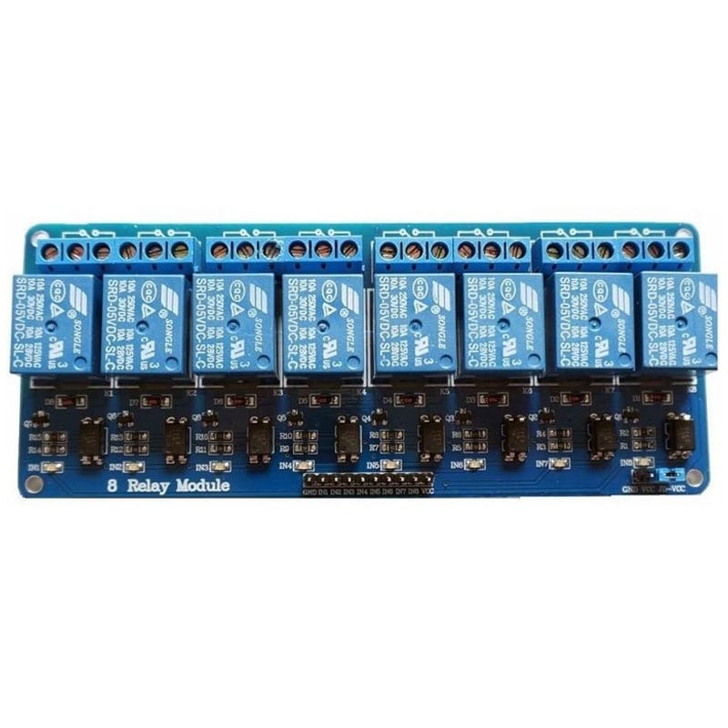 MODULO DE 8 RELEVADORES PARA ARDUINO RELAY-MODULE8