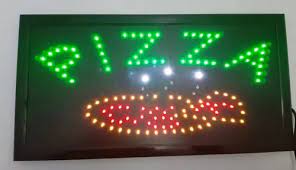 ANUNCIO LUMINOSO DE LEDS     PIZZA